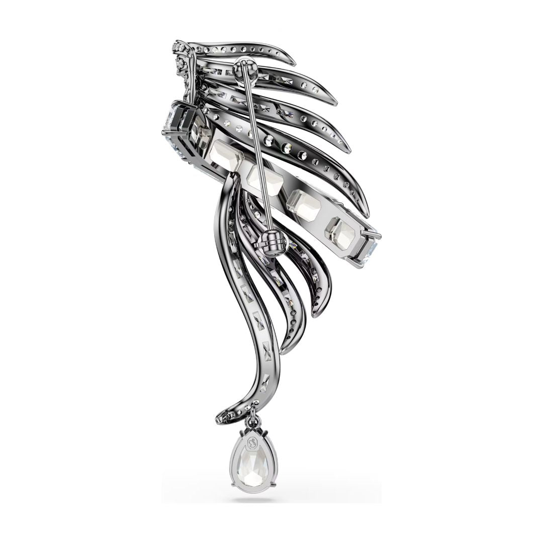 Swarovski The Vienna Collection rintakoru, tumma metalli kirkkailla kristalleilla 5735193