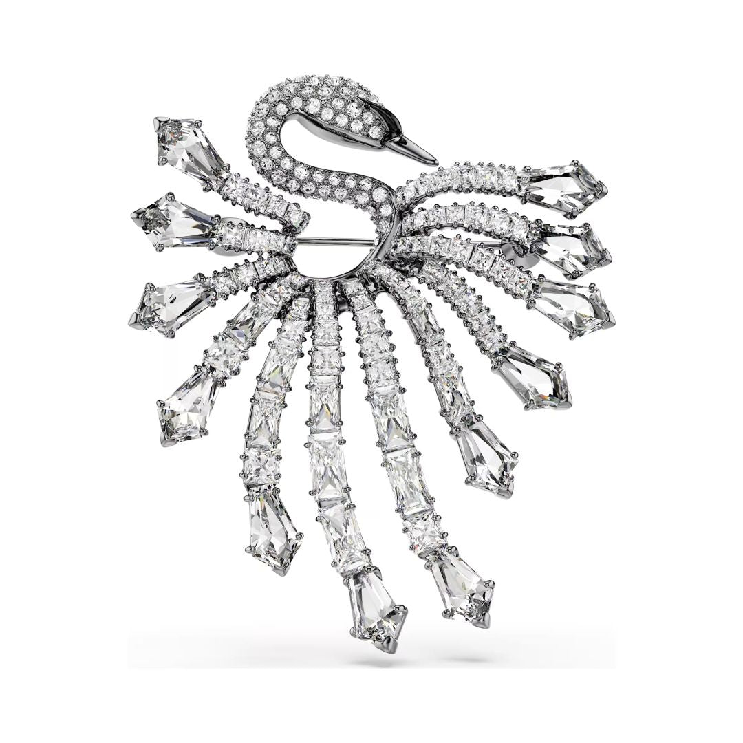 Swarovski The Vienna Collection rintakoru, tumma metalli kirkkailla kristalleilla 5741557