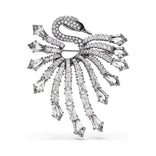 Swarovski The Vienna Collection rintakoru, tumma metalli kirkkailla kristalleilla 5741557