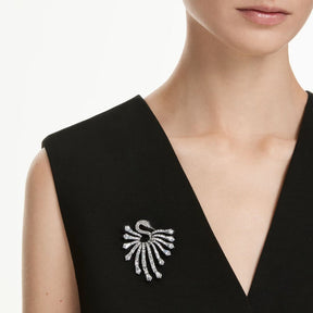 Swarovski The Vienna Collection rintakoru, tumma metalli kirkkailla kristalleilla 5741557