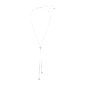 Swarovski Una Angelic Y kaulakoru, vaalea metalli ja kirkkaat kristallit, 5733067