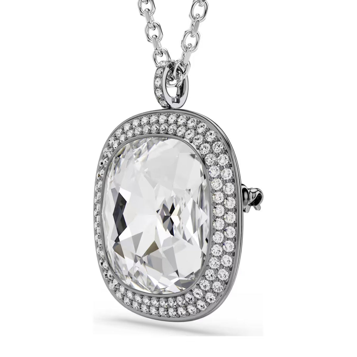 Swarovski Una Angelic kaulakoru/rintakoru, tumma metalli ja kirkkaat kristallit, 5751324