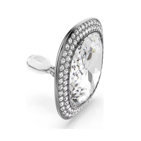 Swarovski Una Angelic klipsikorvakorut, tumma metalli ja kirkkaat kristallit, 5751325