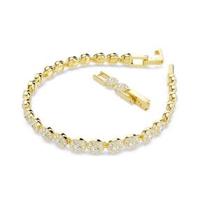 Swarovski Una Angelic korusetti, keltakullattu ja kirkkaat kristallit, 5720506