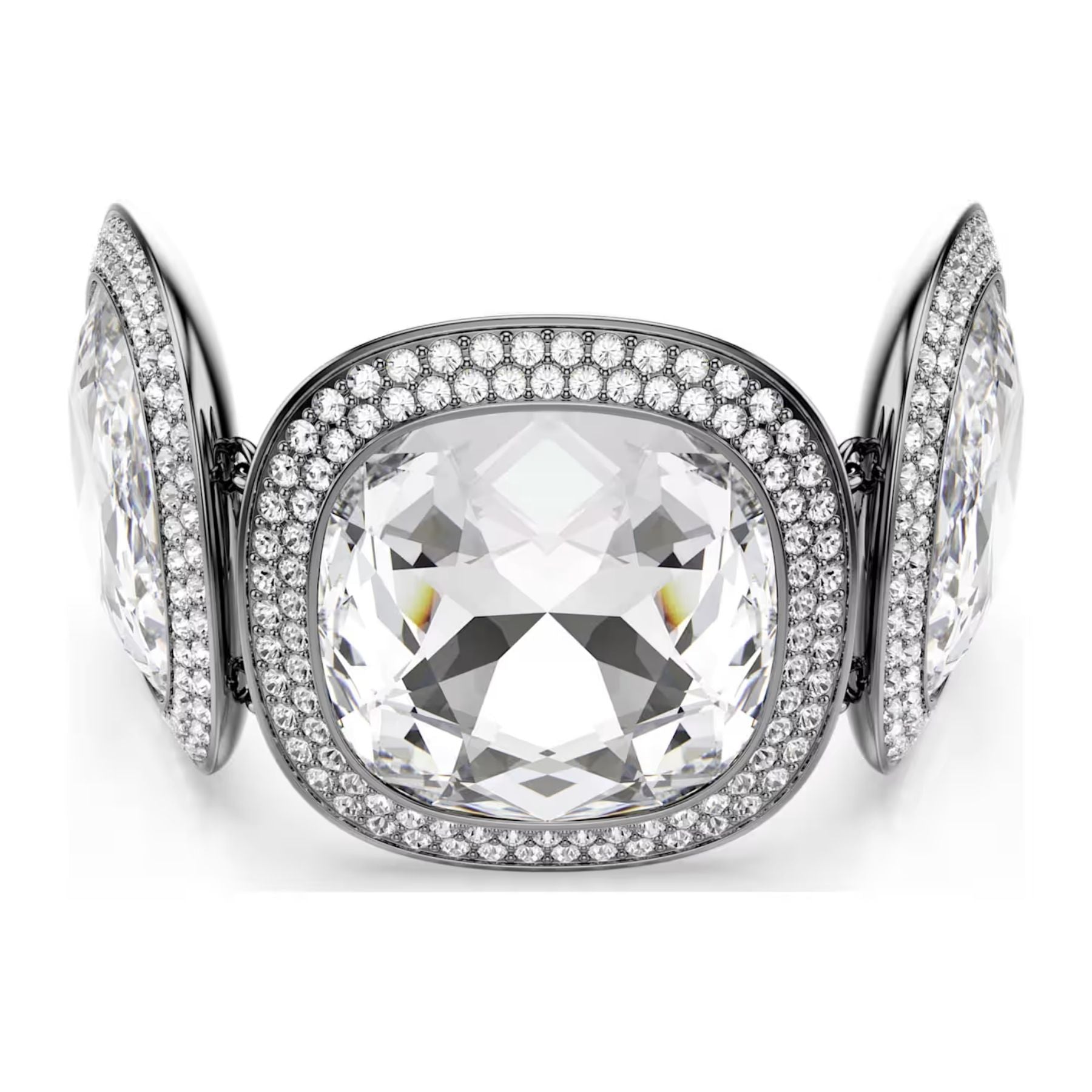 Swarovski Una Angelic rannekoru, tumma metalli ja kirkkaat kristallit, 5751557