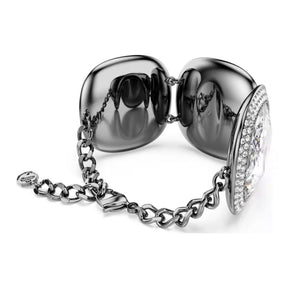 Swarovski Una Angelic rannekoru, tumma metalli ja kirkkaat kristallit, 5751557