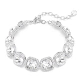 Swarovski Una Angelic rannekoru, vaalea metalli ja kirkkaat kristallit, 5751558