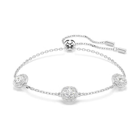 Swarovski Una Angelic rannekoru, vaalea metalli ja kirkkaat kristallit, 5732272