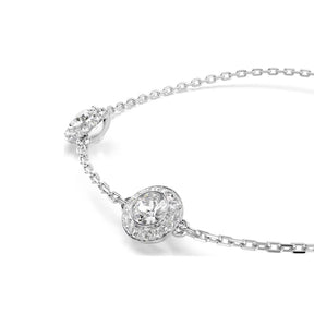 Swarovski Una Angelic rannekoru, vaalea metalli ja kirkkaat kristallit, 5732272