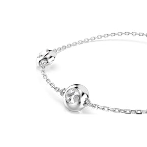 Swarovski Una Angelic rannekoru, vaalea metalli ja kirkkaat kristallit, 5732272