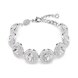 Swarovski Una Angelic rannekoru, vaalea metalli ja kirkkaat kristallit, 5735343