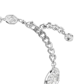 Swarovski Una Angelic Bracelet, Rhodium Plated Metal and White Crystals, 5735343