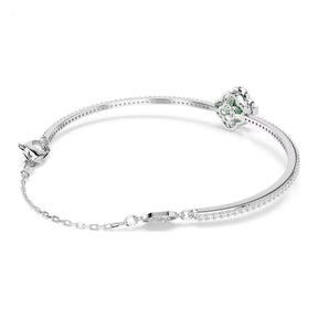 Swarovski Una Angelic rannerengas, vaalea metalli ja vihreä zirkonia, 5757791