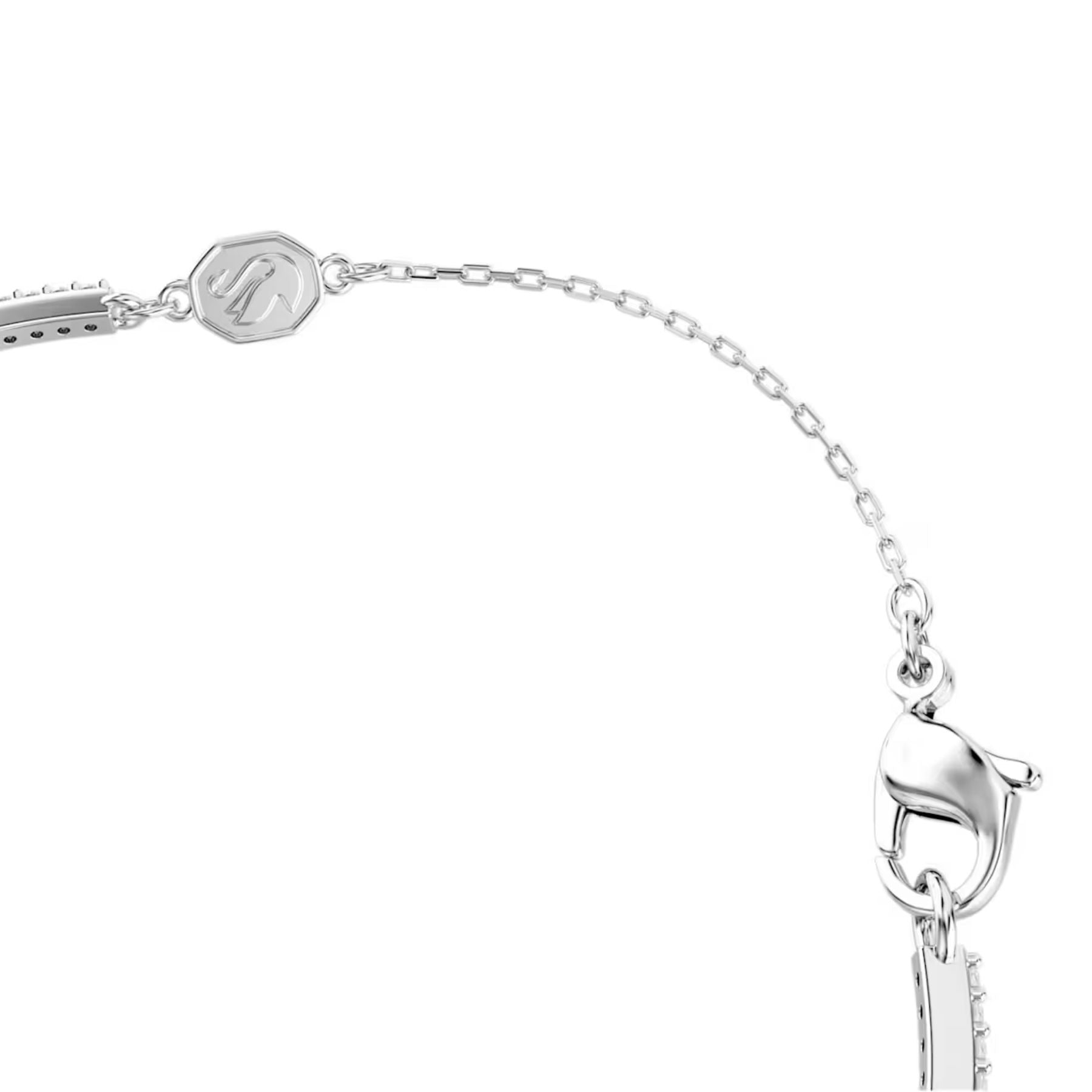 Swarovski Una Angelic rannerengas, vaalea metalli ja vihreä zirkonia, 5757791