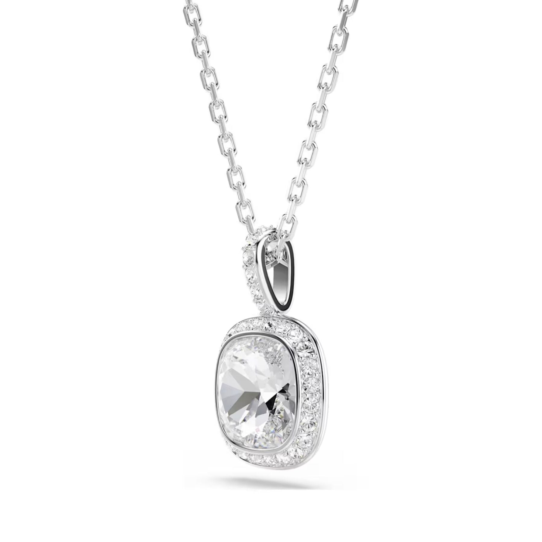 Swarovski Una Angelic riipus, vaalea metalli ja kirkkaat kristallit, 5754340