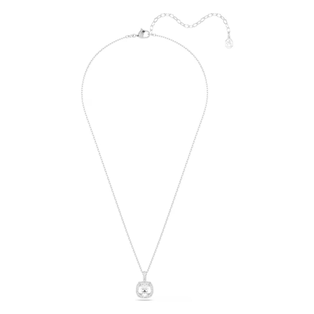 Swarovski Una Angelic riipus, vaalea metalli ja kirkkaat kristallit, 5754340