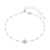 Swarovski Una Angelic riipus, vaalea metalli ja kirkkaat kristallit, 5733116