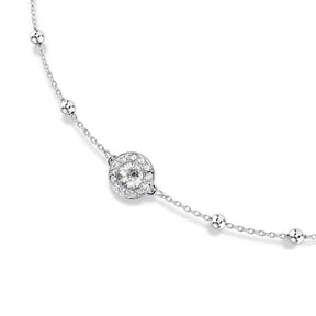 Swarovski Una Angelic riipus, vaalea metalli ja kirkkaat kristallit, 5733116