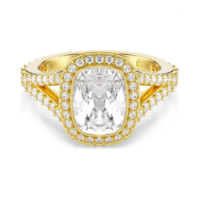 Swarovski Una Angelic sormus, keltakullattu ja kirkas kristalli, 5762626