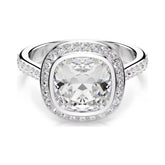 Swarovski Una Angelic sormus, vaalea metalli ja kirkkaat kristallit, 5758469