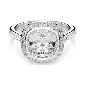 Swarovski Una Angelic sormus, vaalea metalli ja kirkkaat kristallit, 5758469