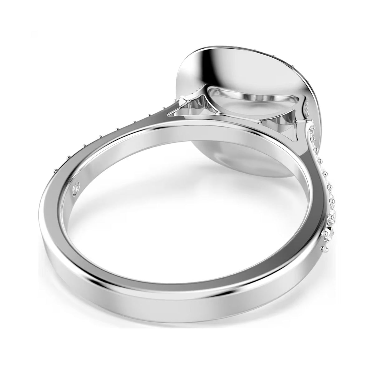 Swarovski Una Angelic sormus, vaalea metalli ja kirkkaat kristallit, 5758469