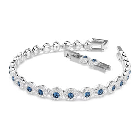 Swarovski Una Angelic, vaalea metalli ja siniset kristallit 5733401