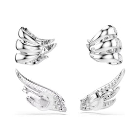Swarovski Vienna ear cuff -korvakorut, neljän setti, vaalea metalli ja kirkkaat zirkoniat, 5749071