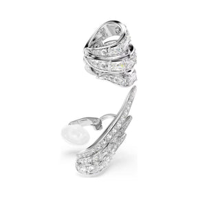 Swarovski Vienna ear cuff -korvakorut, neljän setti, vaalea metalli ja kirkkaat zirkoniat, 5749071