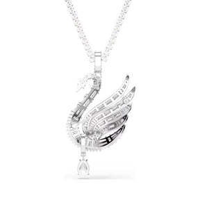 Swarovski Vienna kaulakoru, vaalea metalli ja kirkkaat kristallit, 5754828