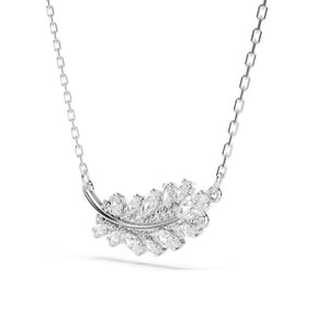Swarovski Vienna kaulakoru, vaalea metalli ja kirkkaat zirkonit, 5756111