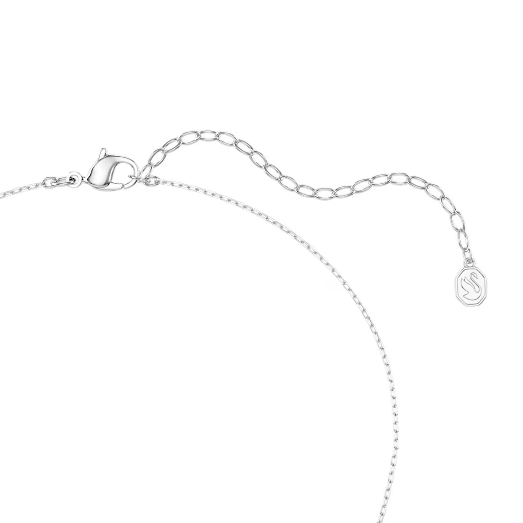 Swarovski Vienna kaulakoru, vaalea metalli ja kirkkaat zirkonit, 5756111