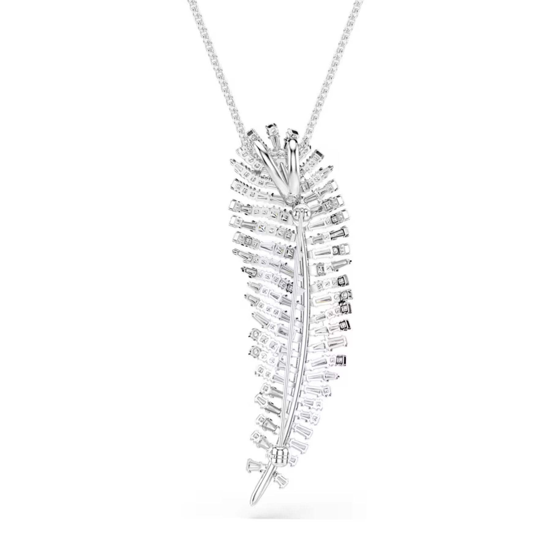Swarovski Vienna kaulakoru/rintakoru, vaalea metalli ja kirkkaat zirkonit, 5749209