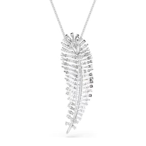 Swarovski Vienna kaulakoru/rintakoru, vaalea metalli ja kirkkaat zirkonit, 5749209