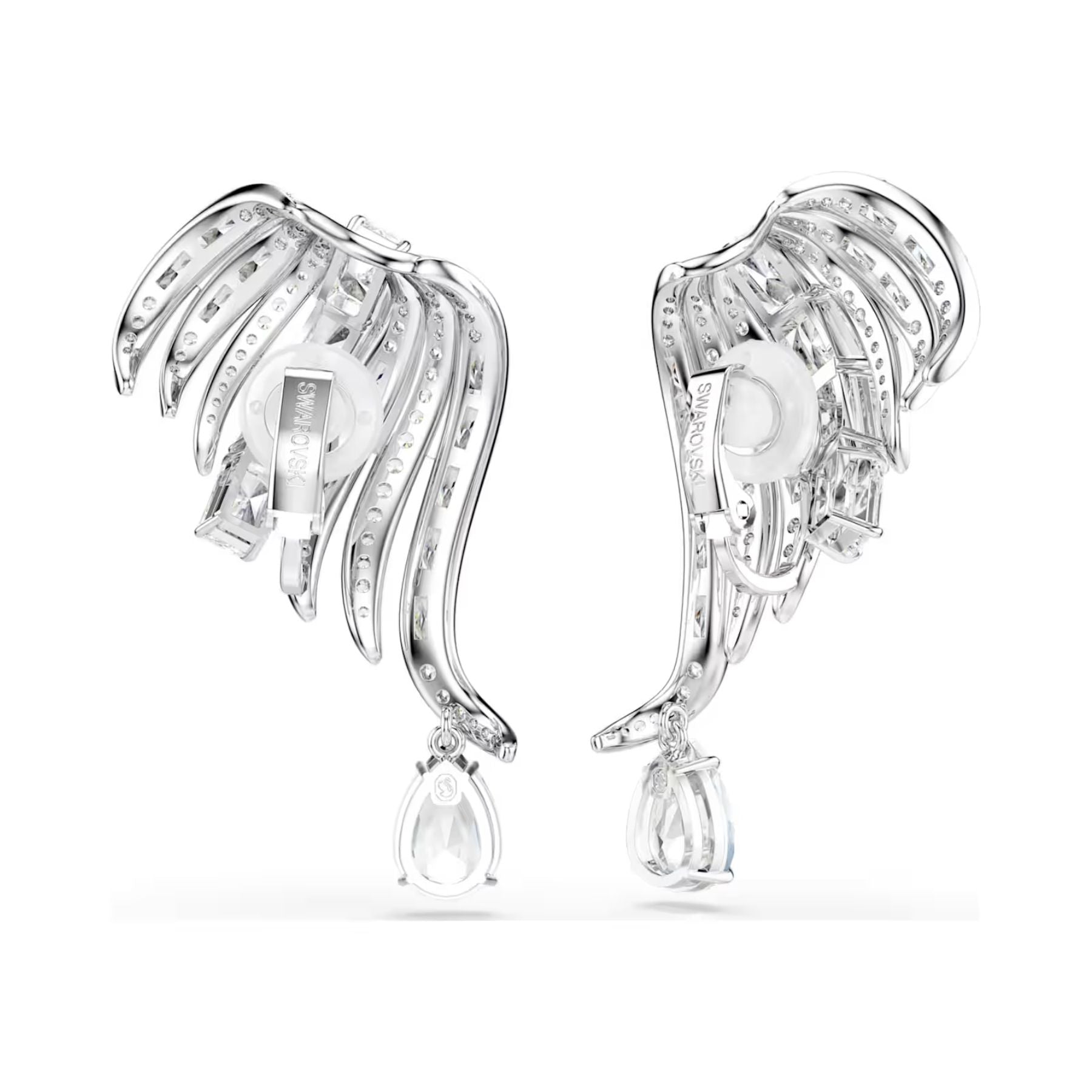 Swarovski Vienna klipsikorvakorut, vaalea metalli ja kirkkaat zirkonit, 5755961