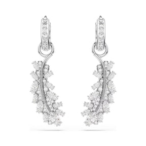 Swarovski Vienna korvakorut, vaalea metalli ja kirkkaat zirkoniat, 5754272
