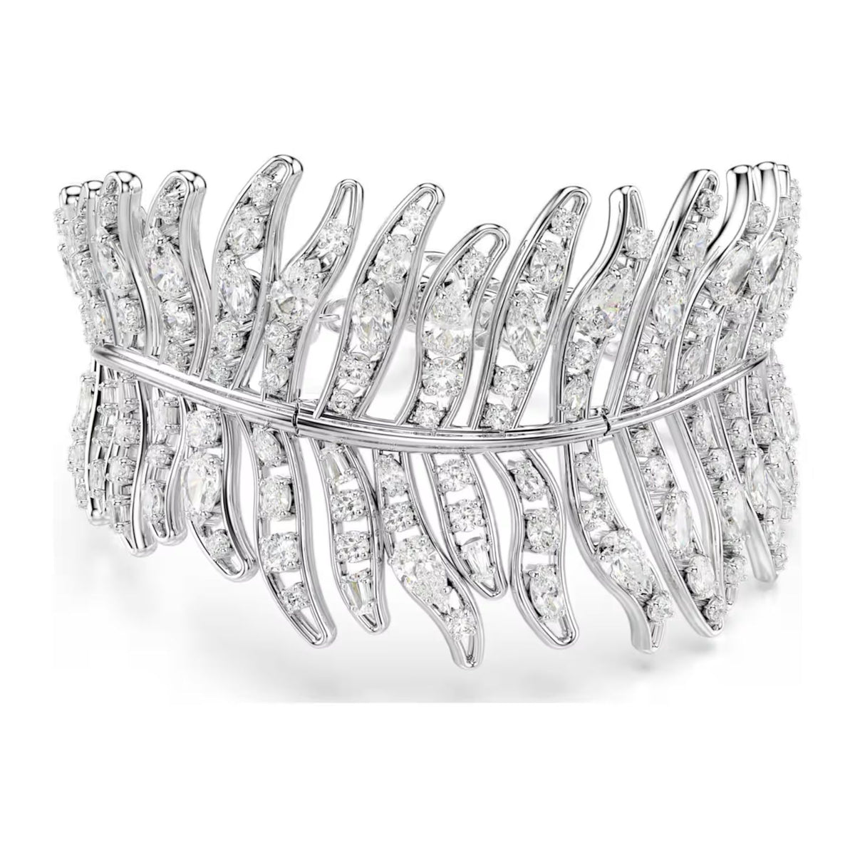 Swarovski Vienna rannekoru, vaalea metalli ja kirkkaat zirkonit, 5749378