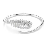 Swarovski Vienna rannerengas, vaalea metalli ja kirkkaat zirkoniat, 5754273
