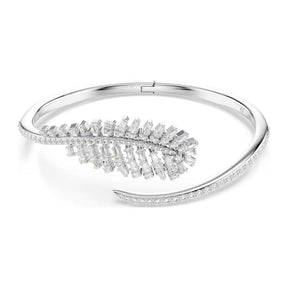 Swarovski Vienna rannerengas, vaalea metalli ja kirkkaat zirkoniat, 5754273