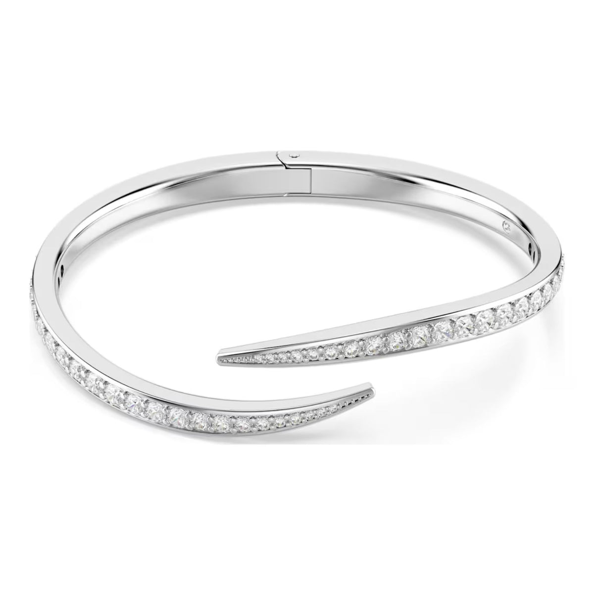 Swarovski Vienna rannerengas, vaalea metalli ja kirkkaat zirkonit, 5749200