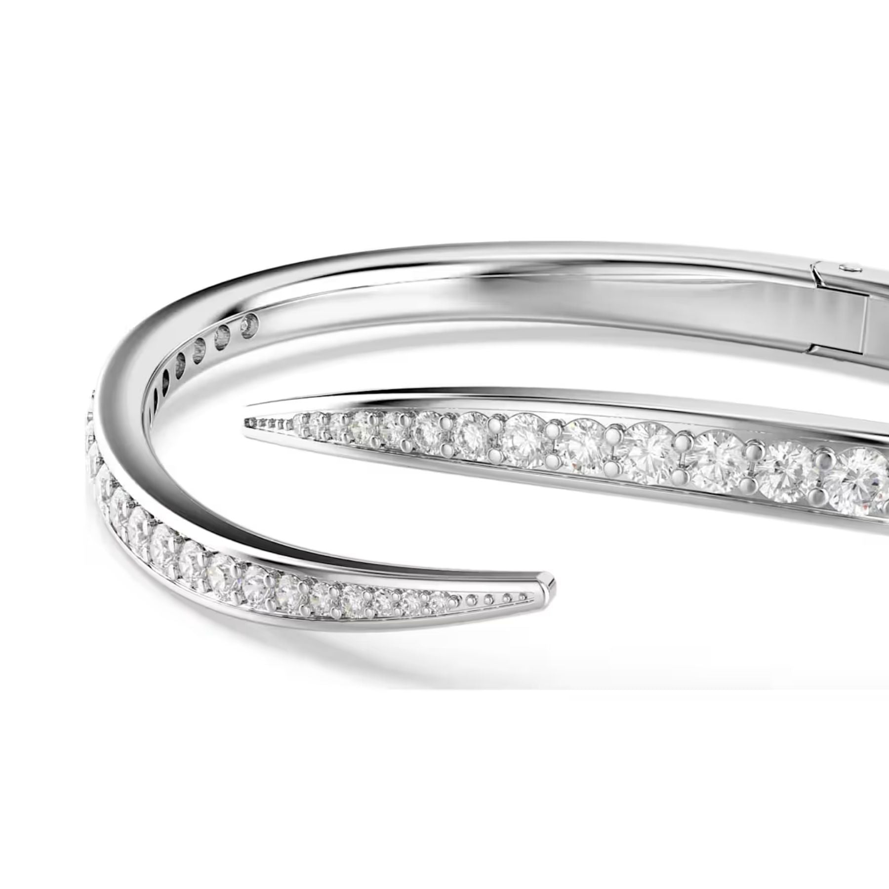 Swarovski Vienna rannerengas, vaalea metalli ja kirkkaat zirkonit, 5749200