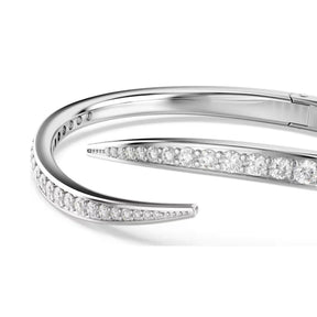 Swarovski Vienna rannerengas, vaalea metalli ja kirkkaat zirkonit, 5749200