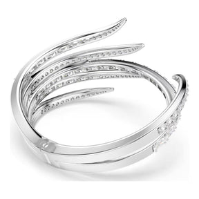 Swarovski Vienna rannerengas, vaalea metalli ja kirkkaat zirkonit, 5756047