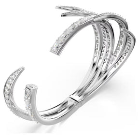 Swarovski Vienna rannerengas, vaalea metalli ja kirkkaat zirkonit, 5756047