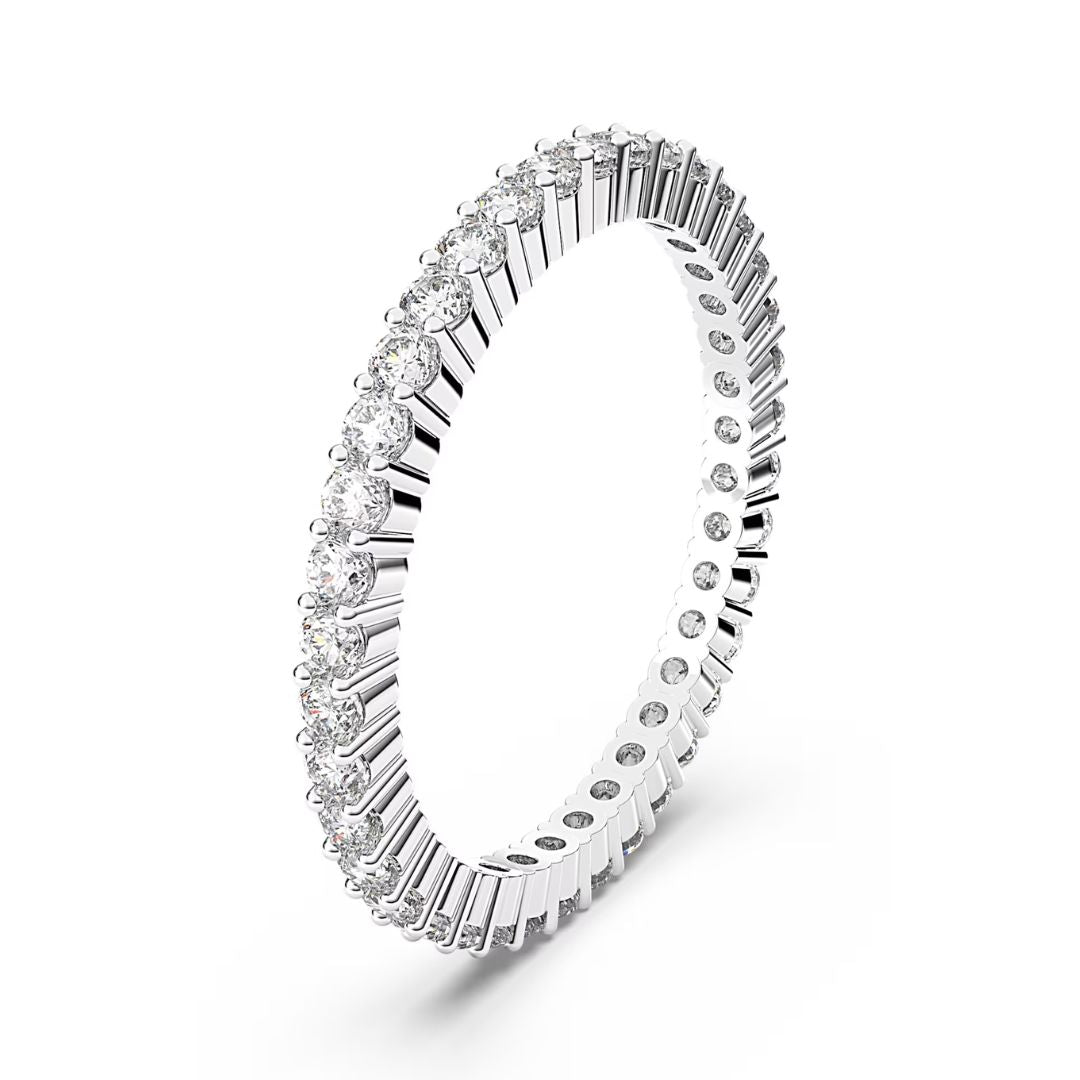 Swarovski Matrix Vittore sormus, vaalea ja kirkkaat kristallit, 565629