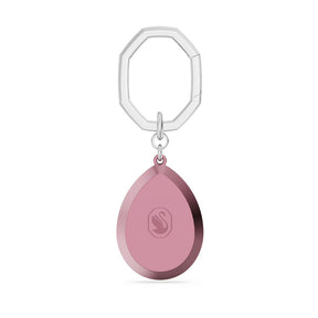 Swarovski avaimenperä, hopeanvärinen, vaaleanpunaiset kristallit, 5666646