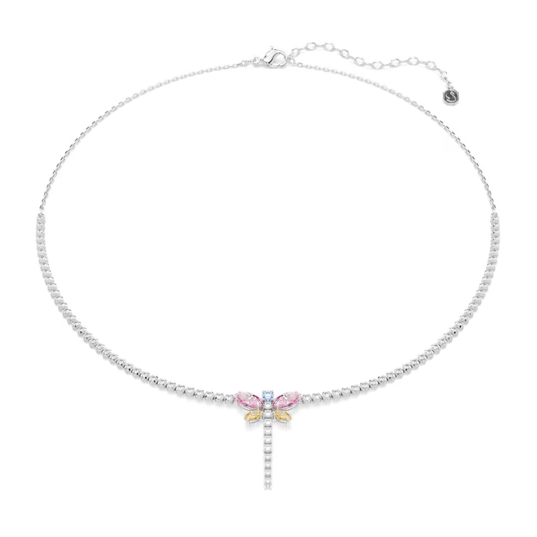 Swarovski x Ariana Grande Dragonfly Y kaulakoru erivärisillä kristalleilla, 5737425