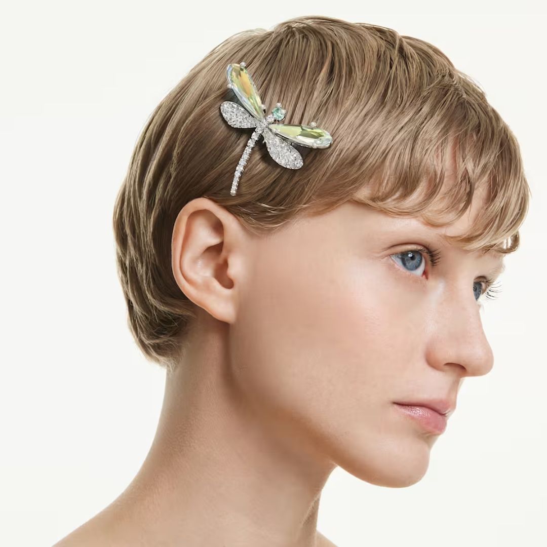 Swarovski x Ariana Grande Dragonfly hiuskoru, kirkkaat kristallit, 5749193