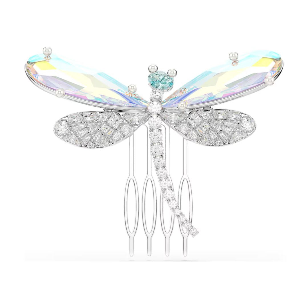 Swarovski x Ariana Grande Dragonfly hiuskoru, kirkkaat kristallit ja kristallihelmet, 5749193