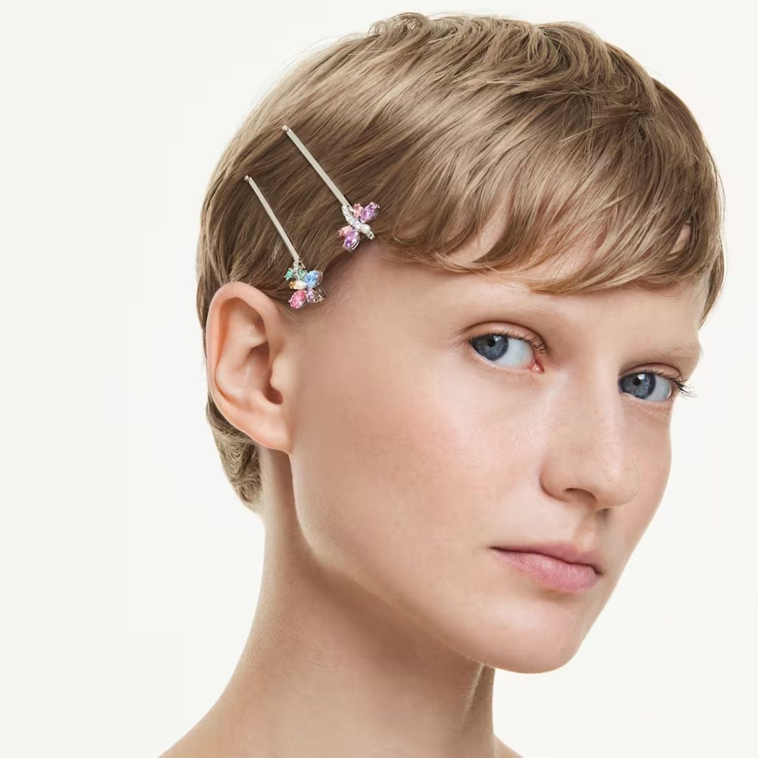 Swarovski x Ariana Grande Dragonfly hiuspinnit erivärisillä kristalleilla 574918